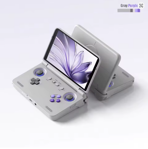 Retroid Pocket Flip2 Retro Handheld-Spielekonsole 5,5 Zoll Touch AMOLED-Bildschirm 1080P SD865 Android 13 Wifi6 Tragbarer Videoplayer