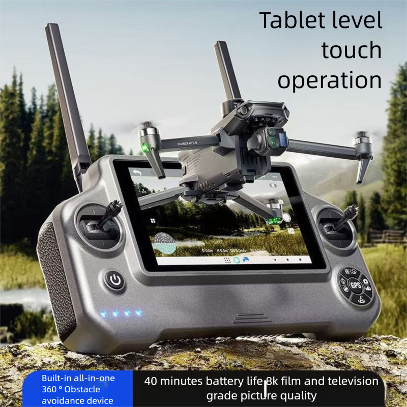 "P7Max 8K GPS Drone – 3-Axis Gimbal, 20km Range, Brushless Motor, Obstacle Avoidance"