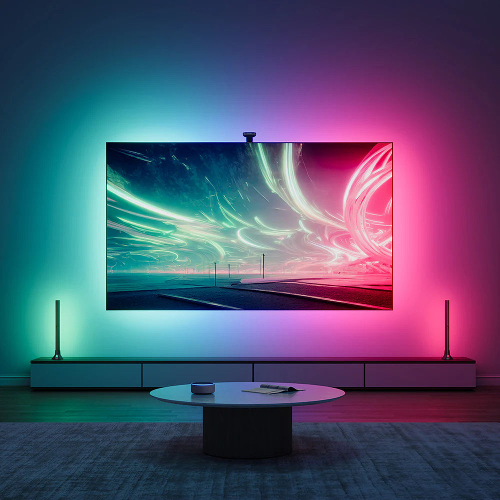 Smart LED TV Backlight – RGB Ambient Lighting with Camera (55-65 inch)